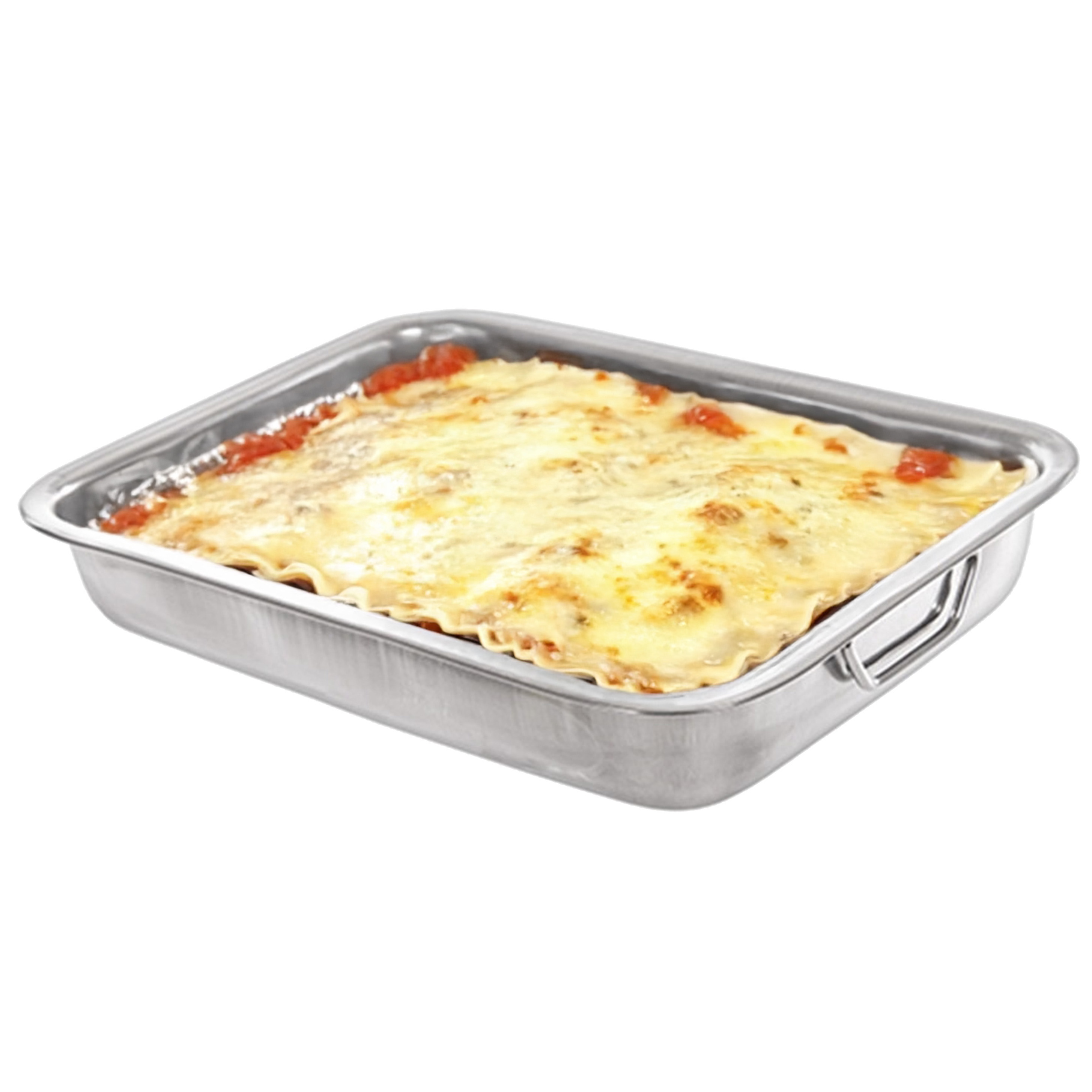 CM Braadslede/ovenschaal RVS - rechthoekig - 35 x 26 x 6  - braadblik - oven -