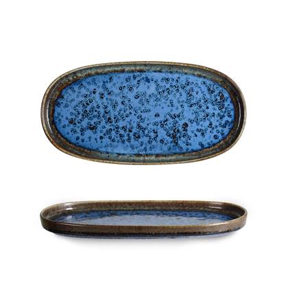Rinart Serveerschaal - Pavona - Porselein - 30 cm - set van 2