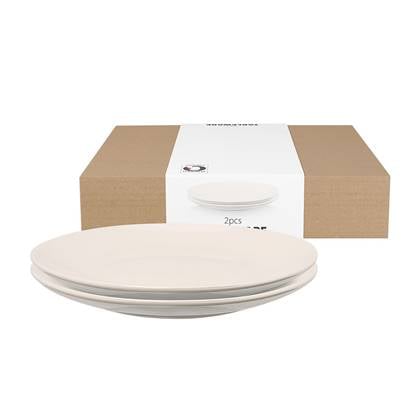 Vtwonen Ontbijtborden - Parelmoer - Set van 2 - 20cm