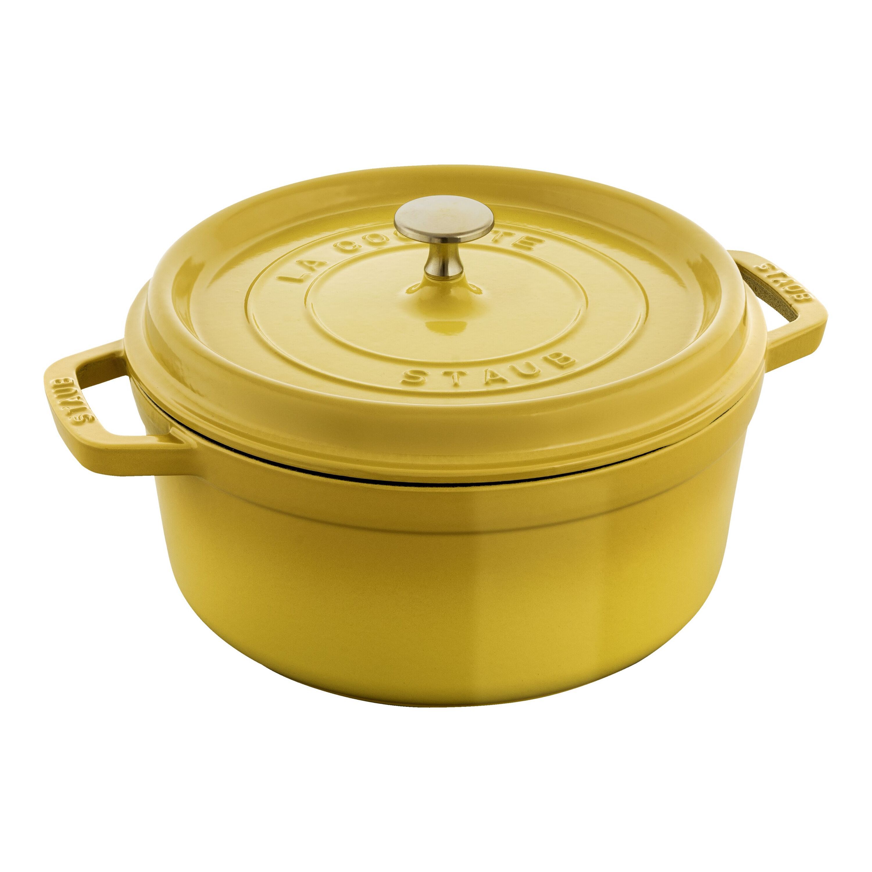 Staub La Cocotte Cocotte 24 cm / 3,7 l, Rond, Citron - La Cocotte - Staub