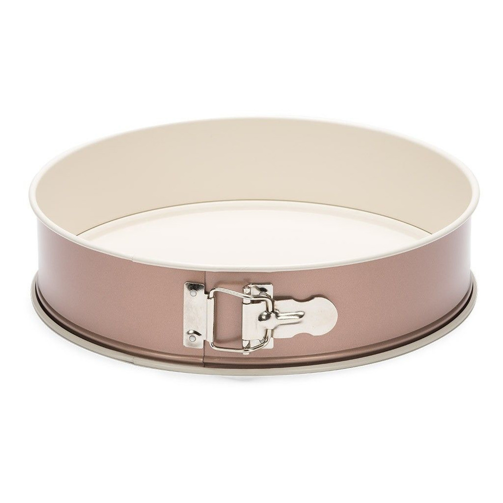 Patisse Ronde anti-aanbak springvorm/taartvorm rose goud 24 cm -