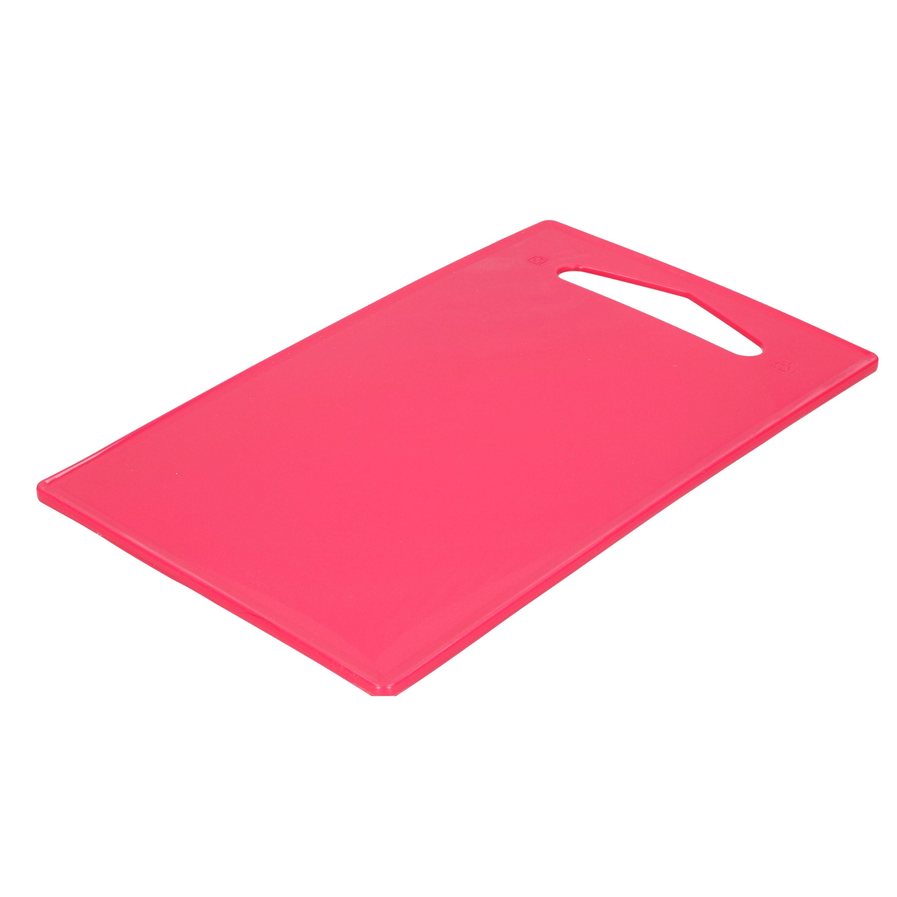 PlasticForte Keuken Snijplank - fuchsia - x 24 cm - kunststof - voor groente, fruit, vlees -