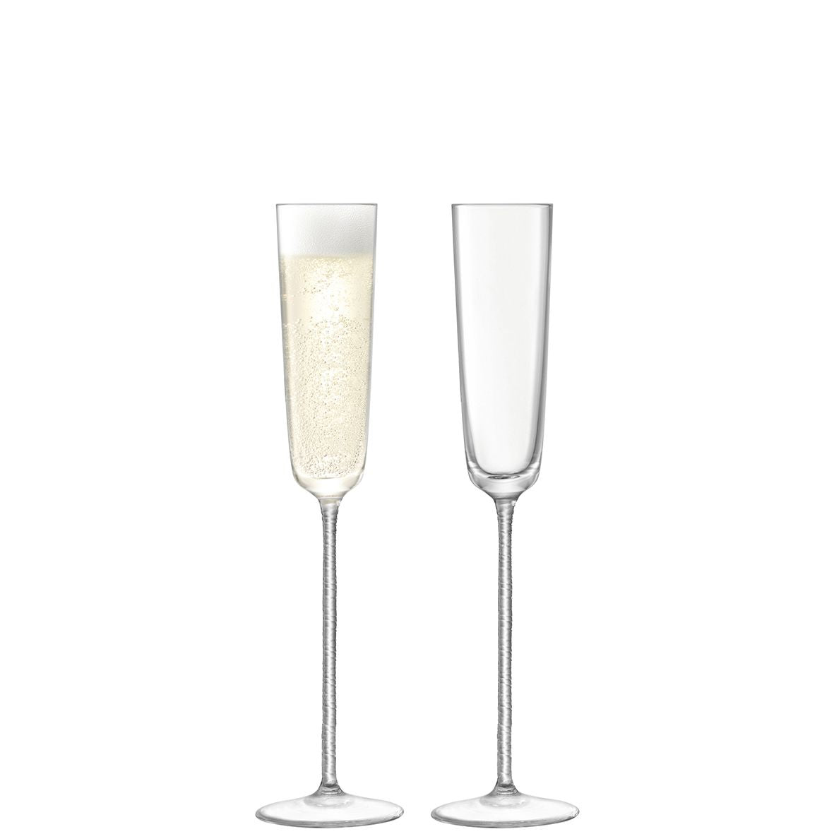 L.S.A. Set van 2 champagneglazen Theatre Flute | 