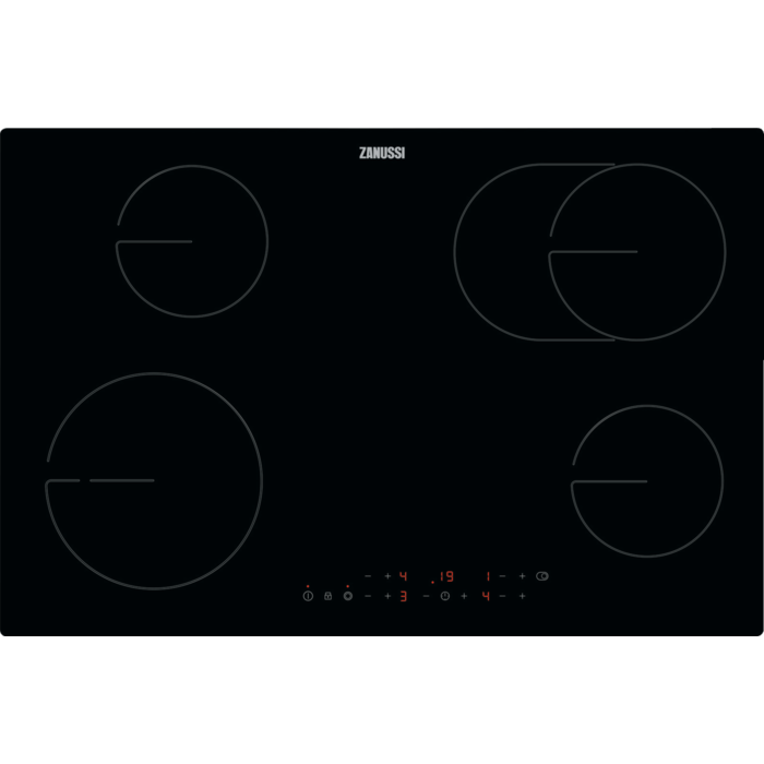 Zanussi keramische 80 cm ZHRN883K
