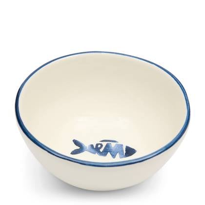 Rivièra Maison Riviera Maison - Como Catch Dip Bowl - Blauw | White