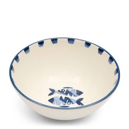 Rivièra Maison Riviera Maison - Como Catch Bowl - Blauw | White