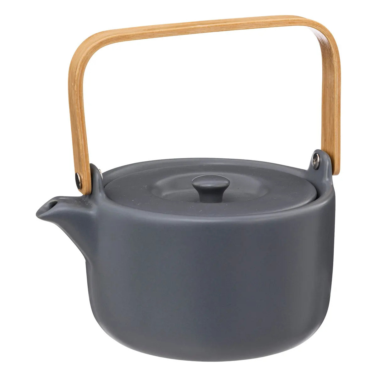 Secret de Gourmet Theepot Penang - Keramiek - met hengsel en filter - blauw/grijs - 800 ml -