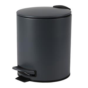 Urban Living Pedaalemmer - antraciet - 5L - metaal - soft close -