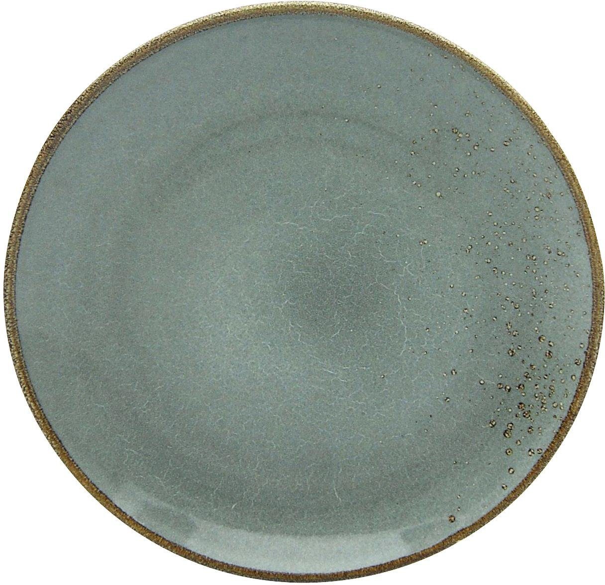 CreaTable Plat bord Dinerbord nature collection Bordenset voor 6 personen, ø 27 cm, aardewerk, plat bord (set, 6-delig)