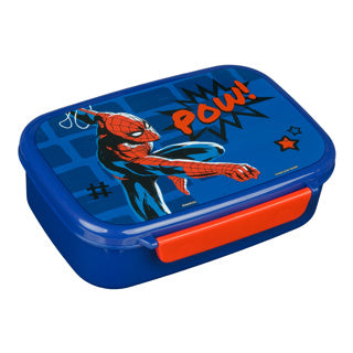 Undercover Spiderman lunchbox blauw/rood