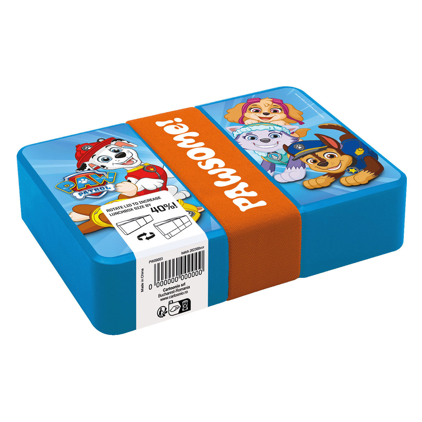 Paw Patrol broodtrommel