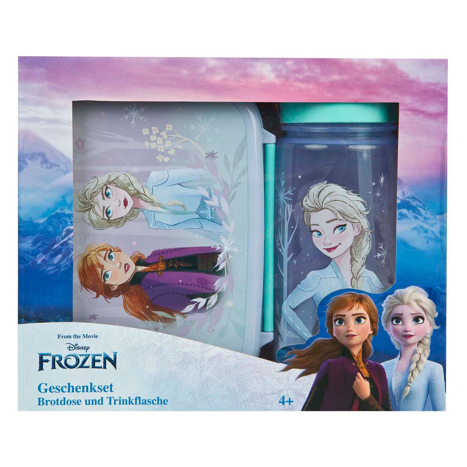 Undercover Broodtrommel en drinkfles frozen