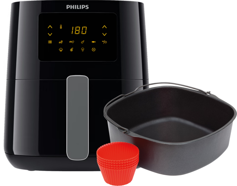 Philips Airfryer L HD9252/70 + Bakvorm