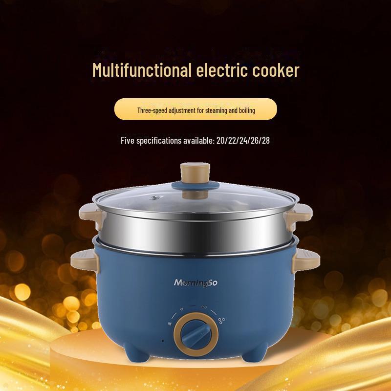 VantaGoods Multifunctionele mini elektrische kookpot - alles-in-één hotpot voor solo koken 20 cm