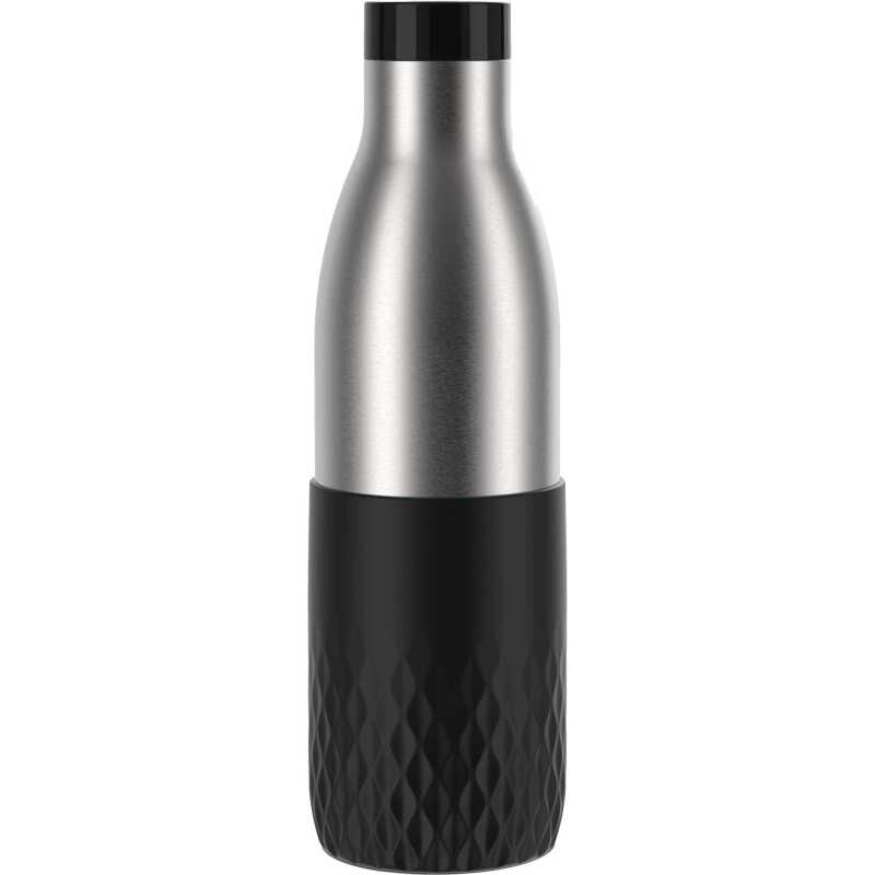 Emsa N3111100 Thermosfles 0.7L RVS/Zwart