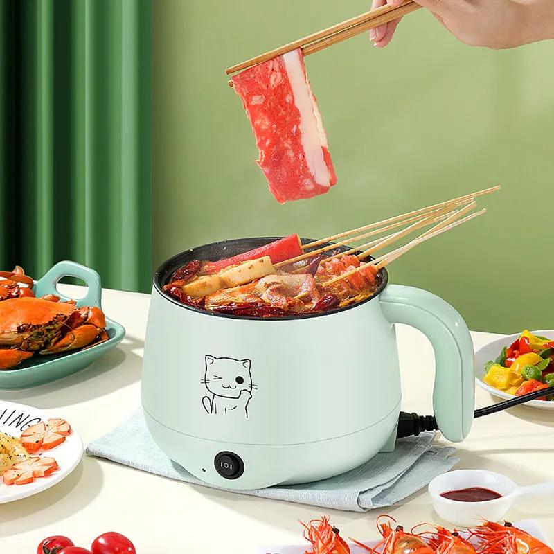 Marathon Multifunctionele Pot Thuis Slaapzaal Slaapkamer Artefact Noodle Kookpot Kleine Mini Elektrische Pot Elektrische Kookpot
