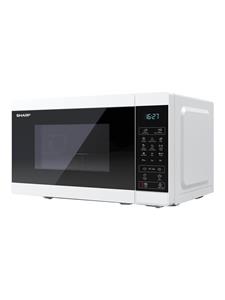 Sharp YC-MG02E-W - microwave oven with grill - freestanding - white