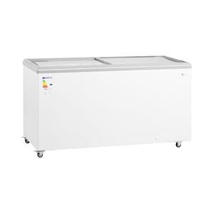 Royal Catering Vriezer - 450 L - glazen deuren - afsluitbaar - 