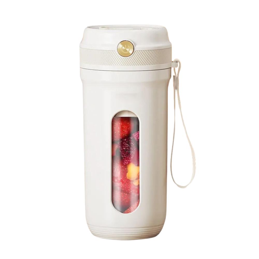 XK&CC 350ML Juicer Fruitmixers Elektrische draagbare blender USB Oplaadbare Smoothie Juicer Cup Squeezer Sapmaker 【1】1500mAh single battery wit