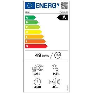 ETNA VW342HCP Vaatwasser