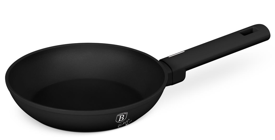 Berlingerhaus Koekenpan - Ø20 Cm - Mat Zwart
De  Koekenpan Van 20