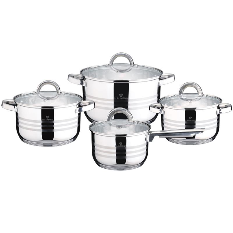 Berlingerhaus • Materiaal: Roestvrij Staal. Inhoud Set Braadpan Met Deksel Ø24*14,5 Cm 2,1