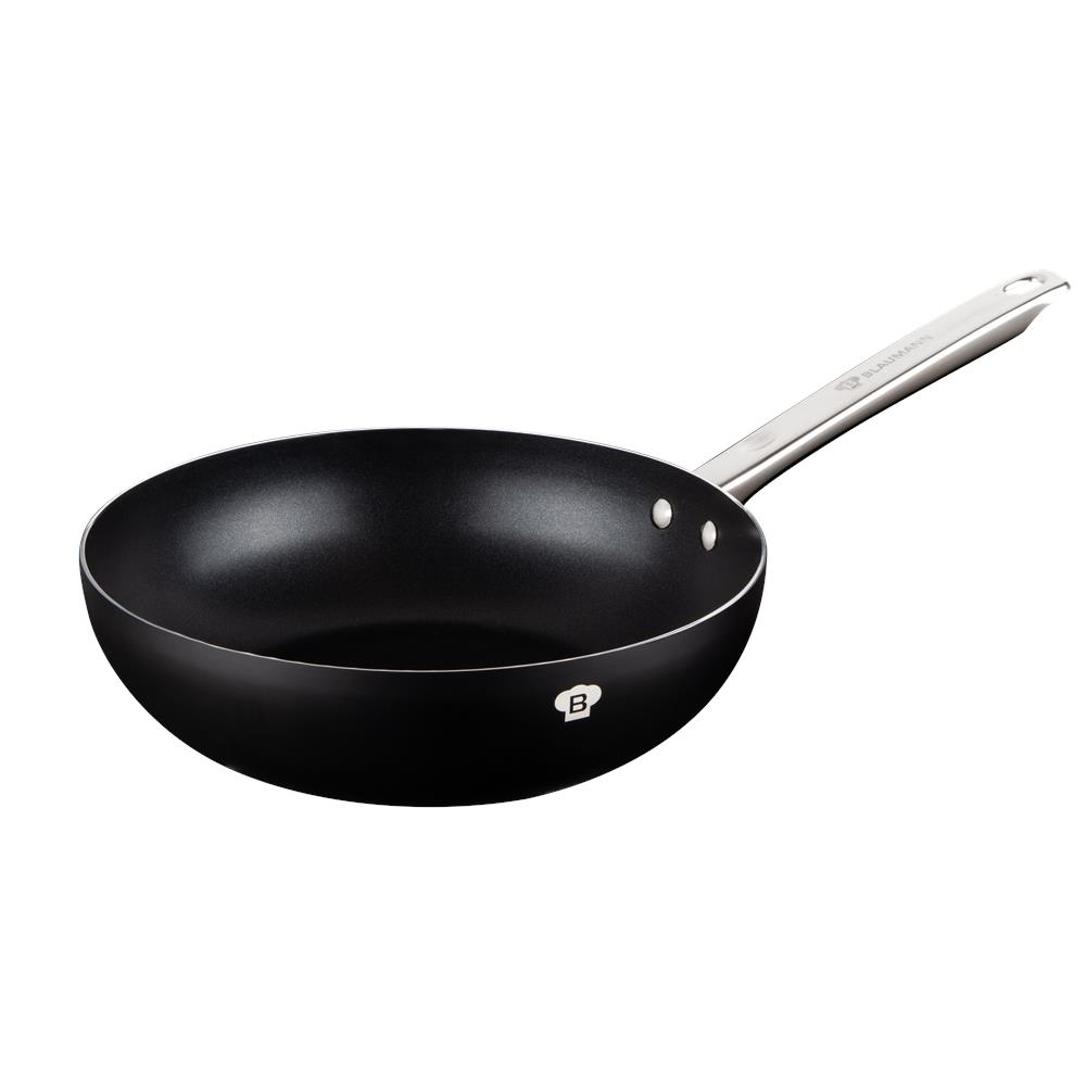 Blaumann • Materiaal: Aluminium Met RVS Handgreep En Knop
• Braadpan Met Deksel