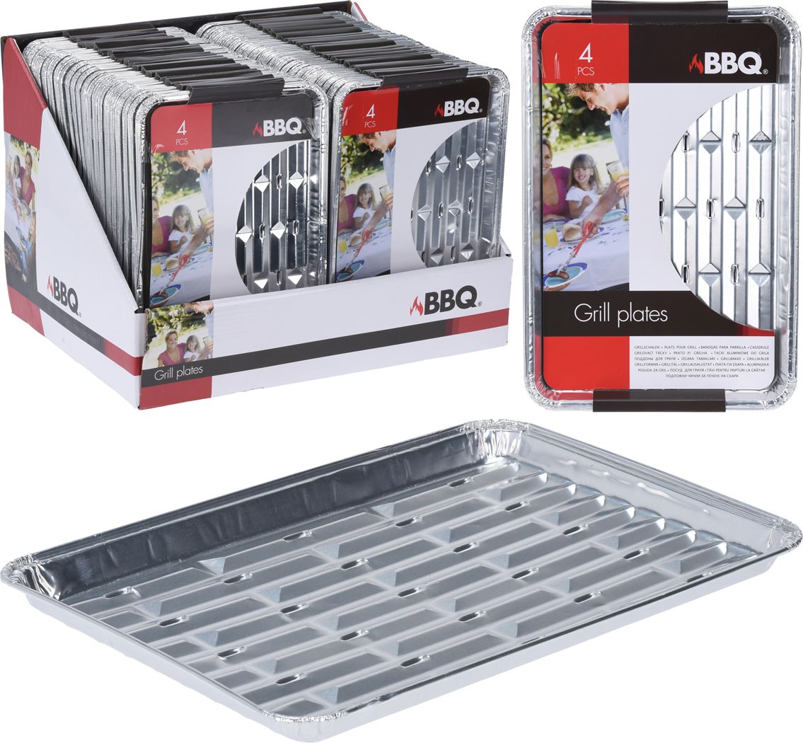 Excellent Houseware Grillschaal Klein 4 Stuks.
Deze Aluminium Grillschalen Zijn Speciaal Voor