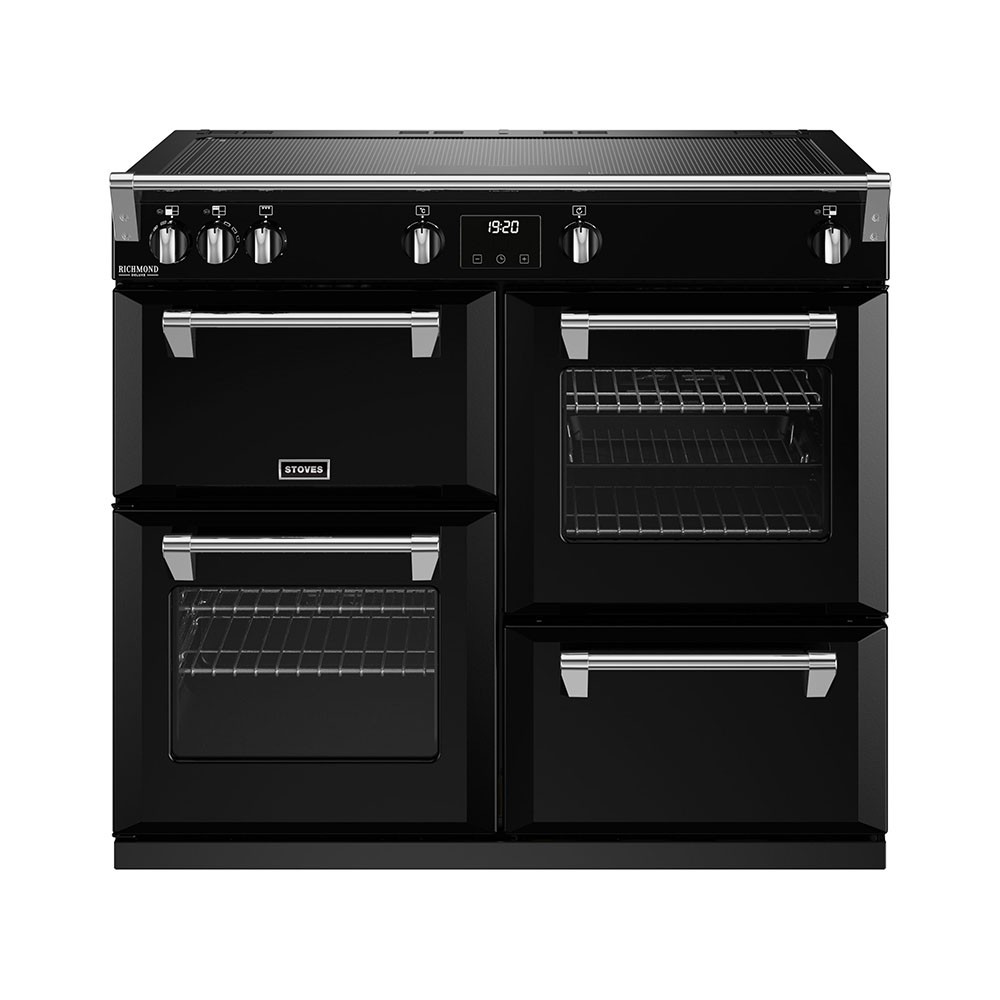 Stoves Richmond DX D1000 Ei ZLS Zwart (zoneless) RESTANT
