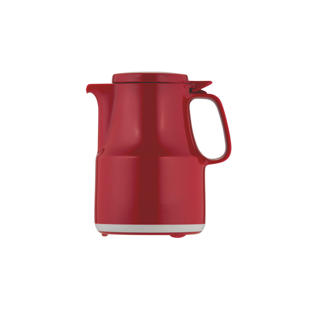 Helios Isoleerkan Thermoboy 0,3 l wit Thermoboy; 300ml, 16.7 cm (H); rood; rond