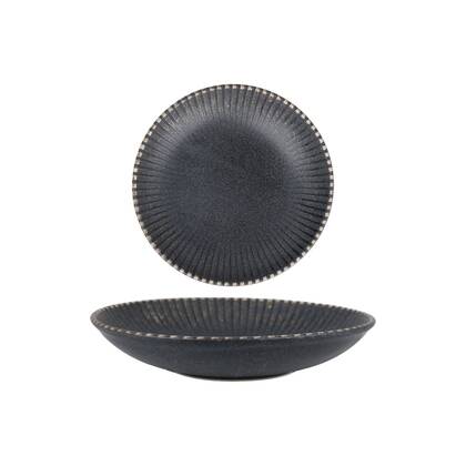 ID Fine Diep bord - Reckless - Porselein - 22 cm (700cc) - set van 6