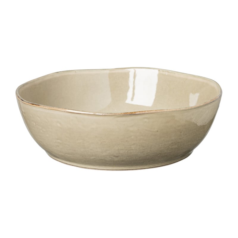 Xenos Schaal Toscane - beige - ø22.8 cm