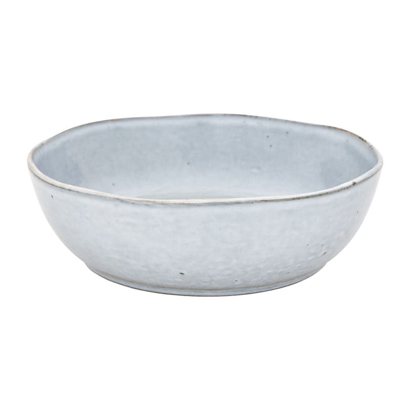 Xenos Schaal Toscane - lichtblauw - ø22.8 cm
