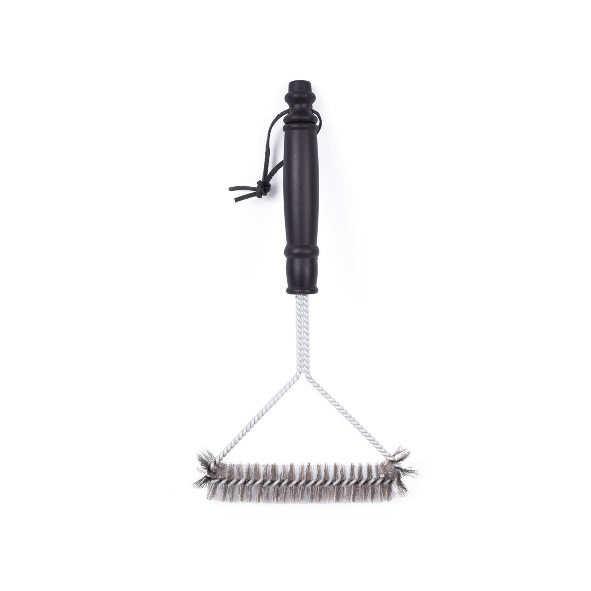 Benson BBQ borstel - 30 cm - staal / kunststof - met ophangkoord - schoonmaakborstel -