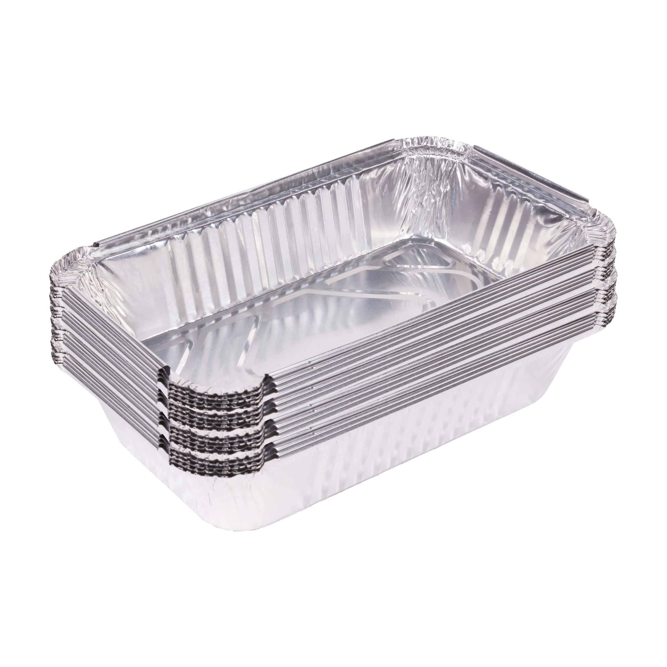 Benson BBQ grill-schalen - 32x - aluminium - 25 x 14 x 5,5 cm - barbecue / oven -