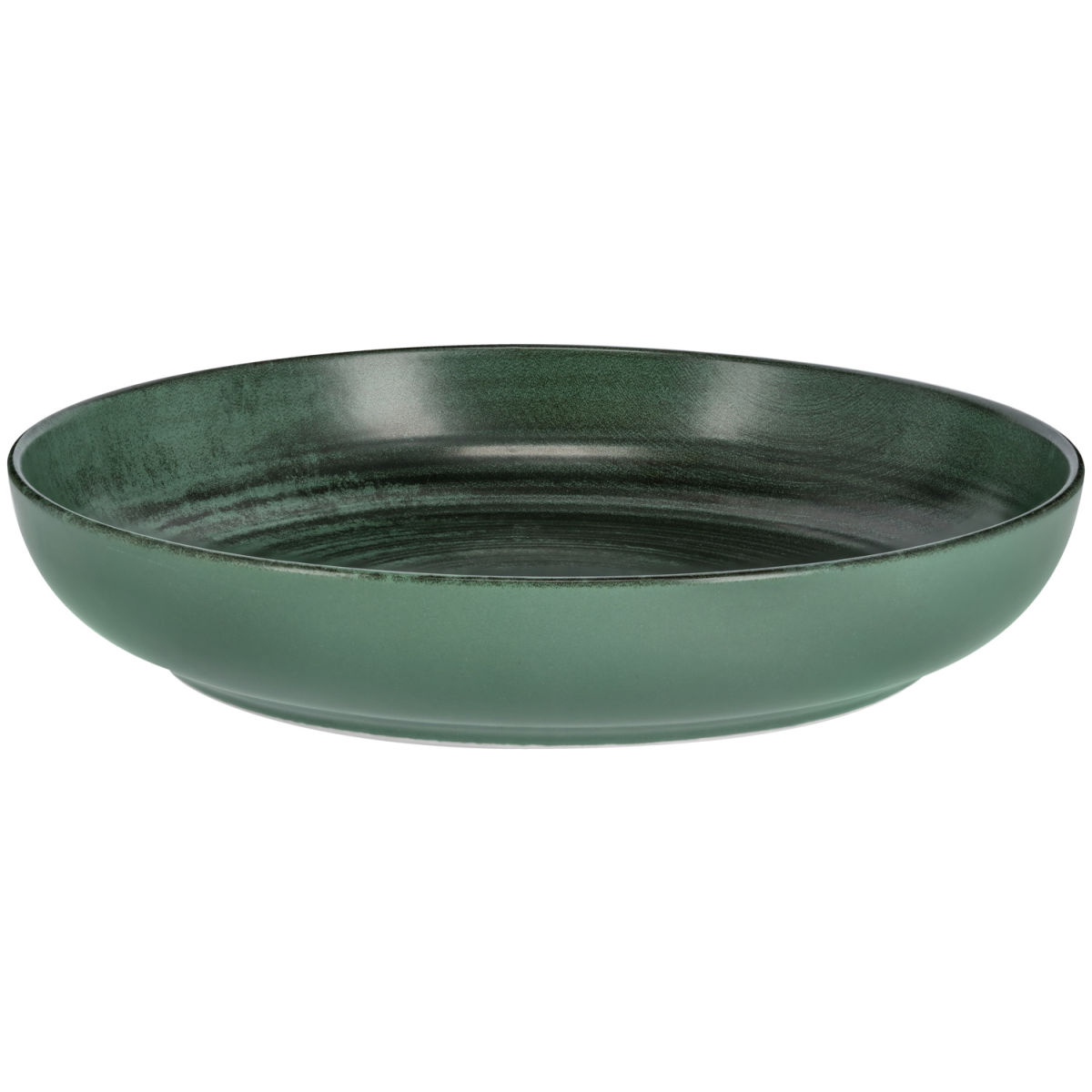 Vega Diep bord Etana; 700ml, 22x4 cm (ØxH); groen; rond; 6 stuk / verpakking