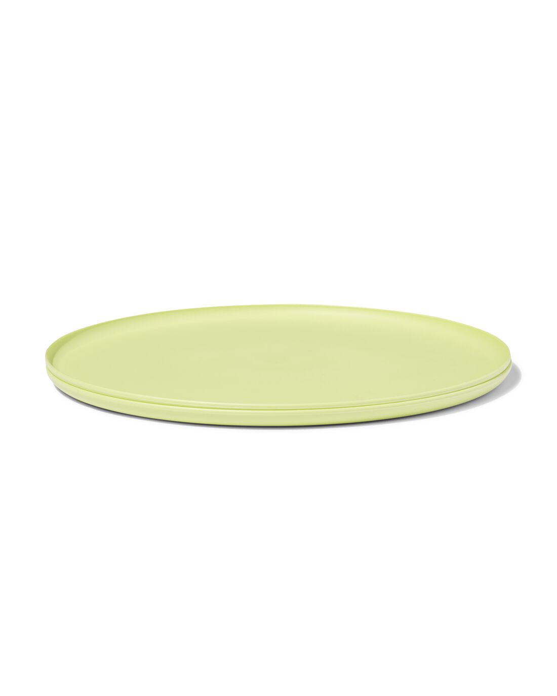 HEMA Bord Ø25cm Kunststof Lichtgroen