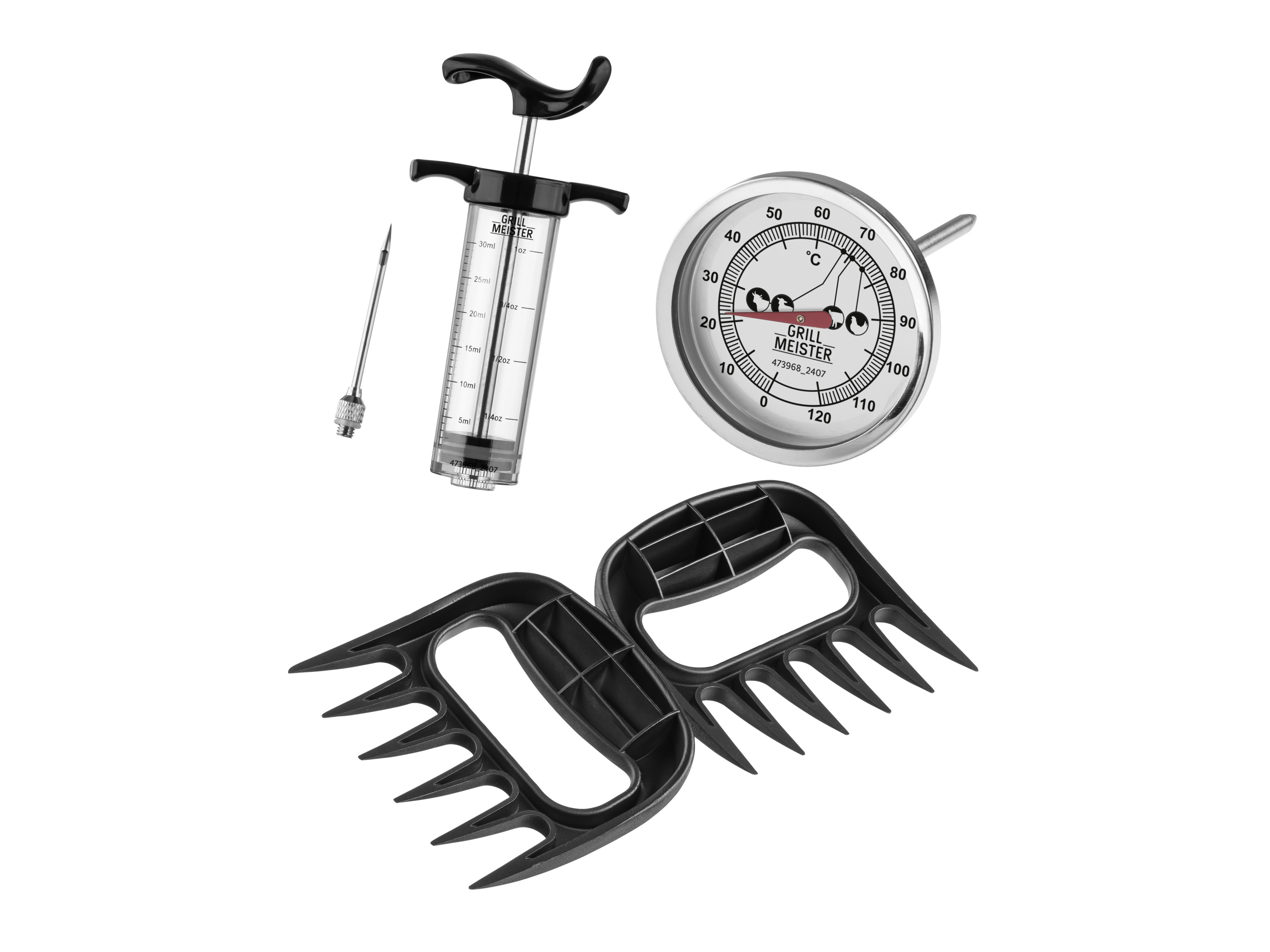 Grillmeister BBQ accessoires (starterspakket bbq)