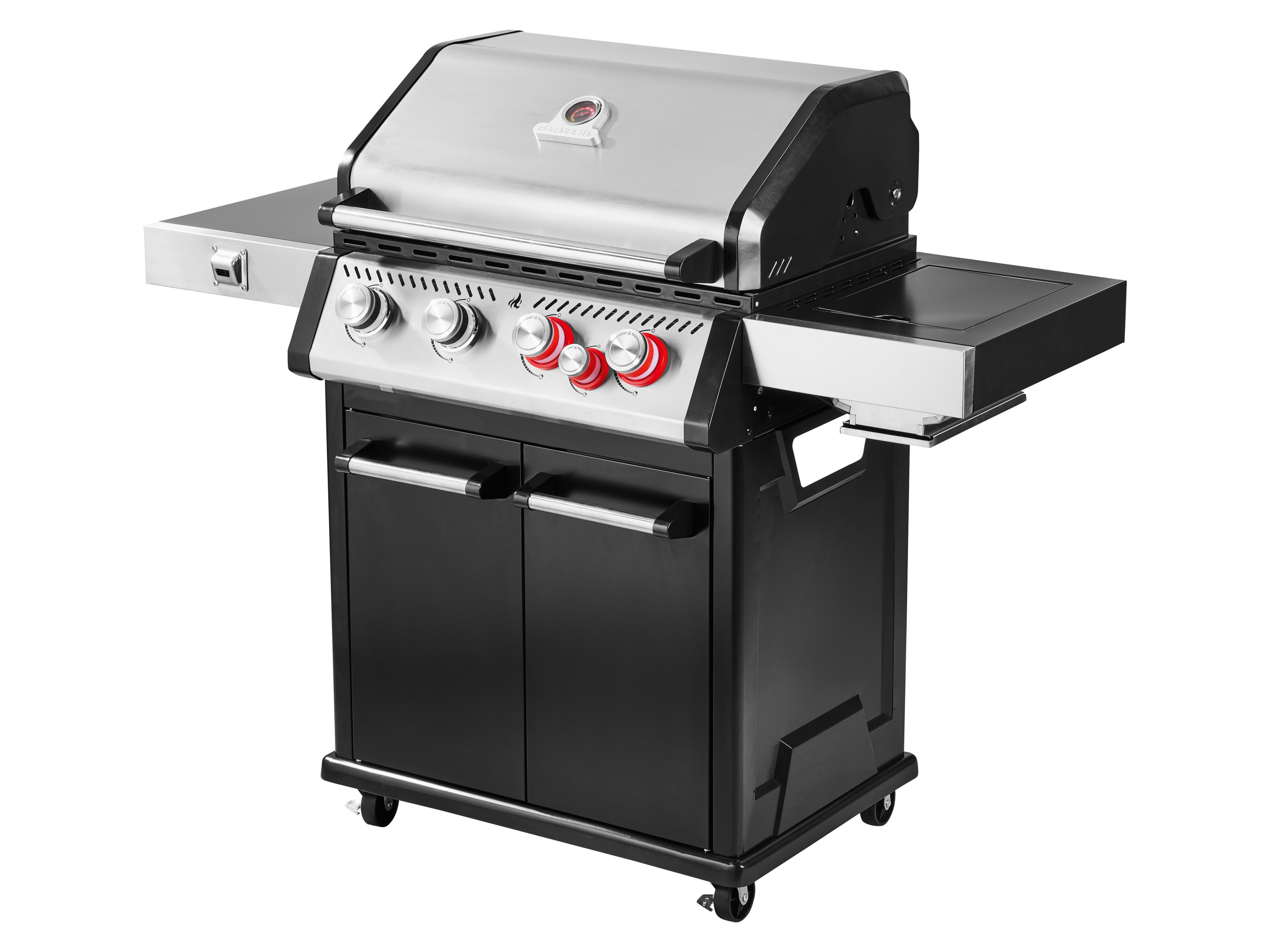 Grillmeister Gas BBQ 4 branders