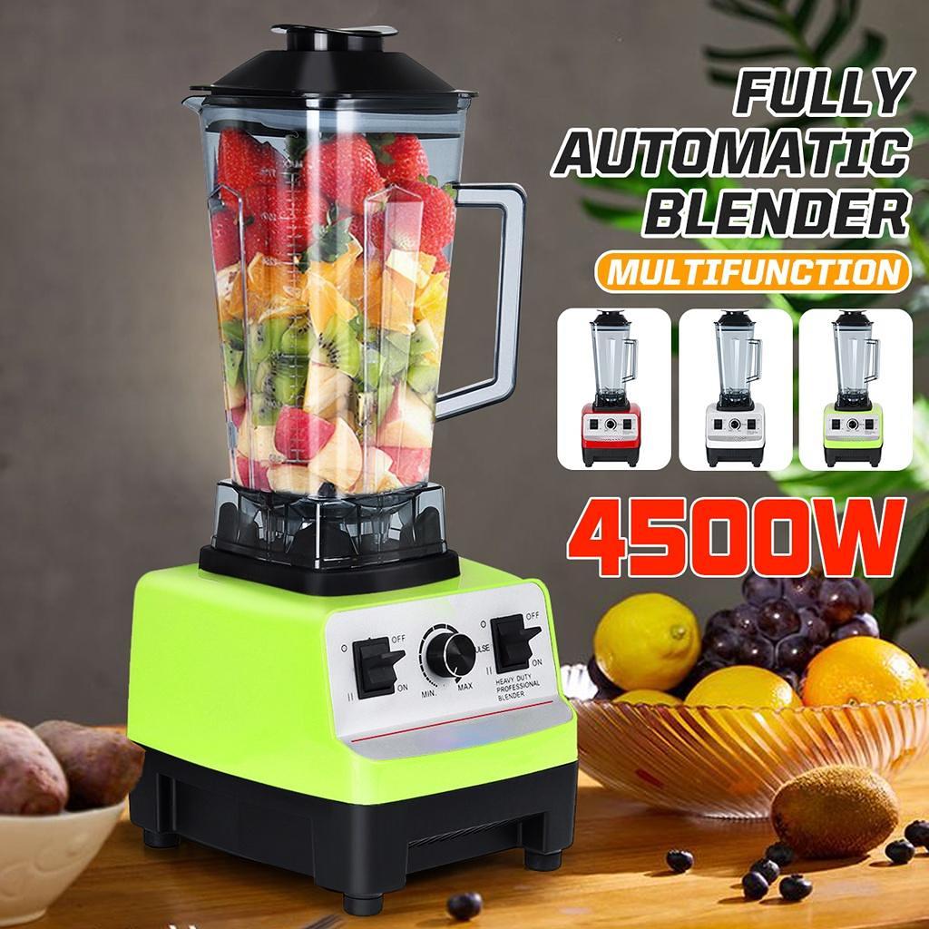 The Romantics 4500W 2000ML 7 Speed ​​Elektrische Blender Mixer Koffiezetapparaat Maker Juicer Krachtige Multifunctionele Groente Fruitpers rood