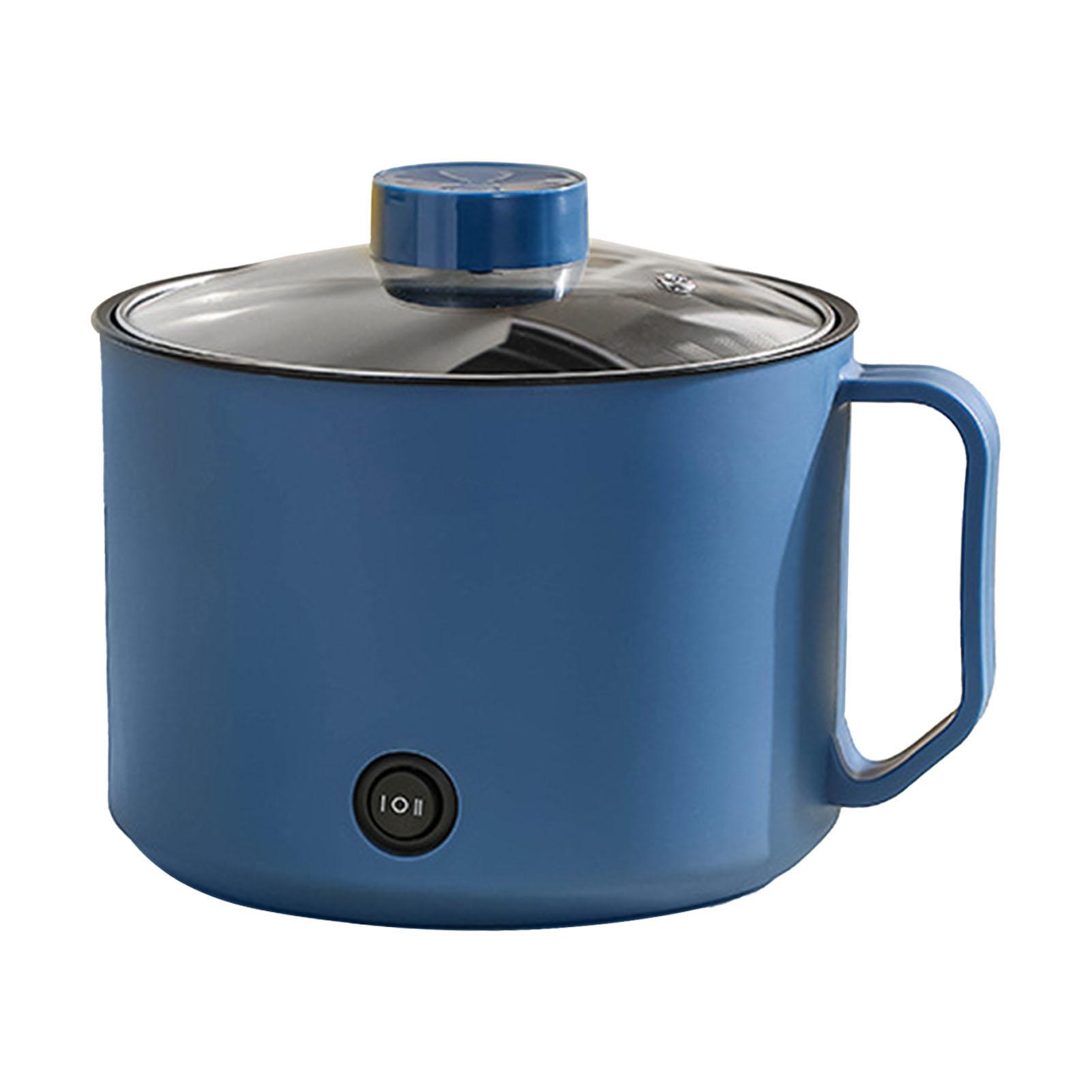 CosyHome Multifunctionele elektrische kookpot, kleine mini-elektrische kookplaat, snelle noedelkoker voor studenten wit
