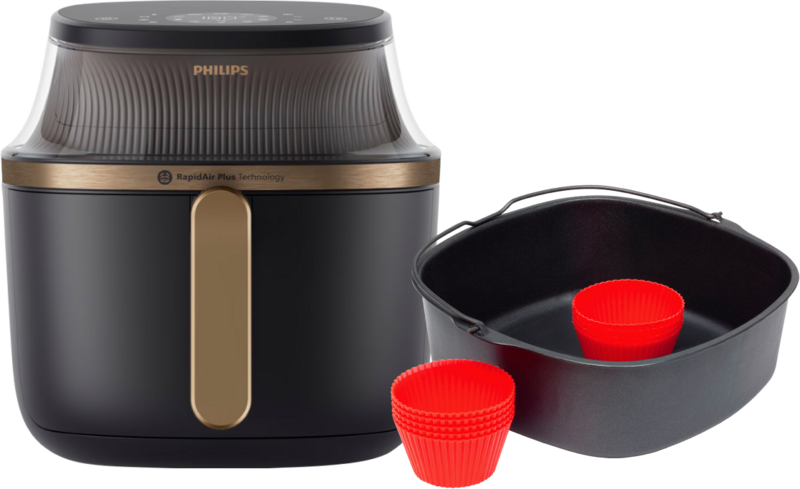 Philips Airfryer XL 3000 Serie NA332/00 + Bakmeesterset