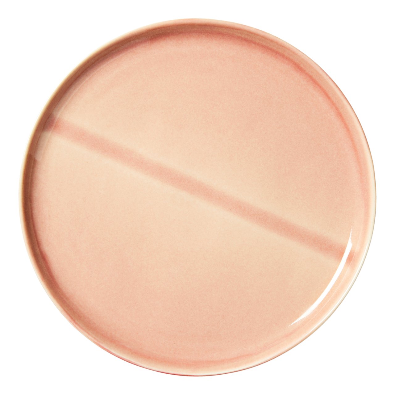 Nosse Ceramic Studio Nosse Ceramics - Svelte bord rose - 22.5 cm