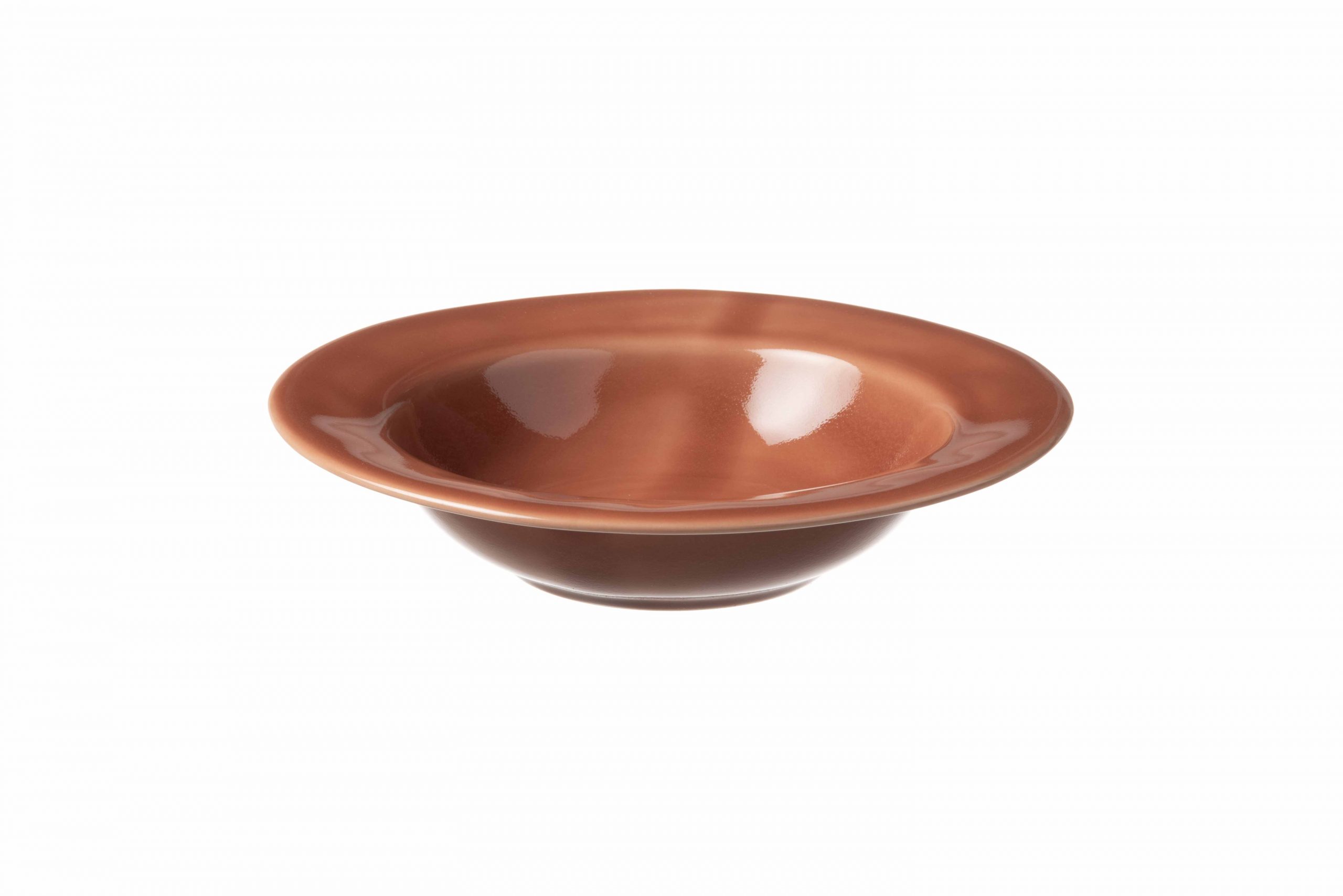 Nosse Ceramic Studio Nosse Ceramics - Potter soepbord terra - 22.5 cm