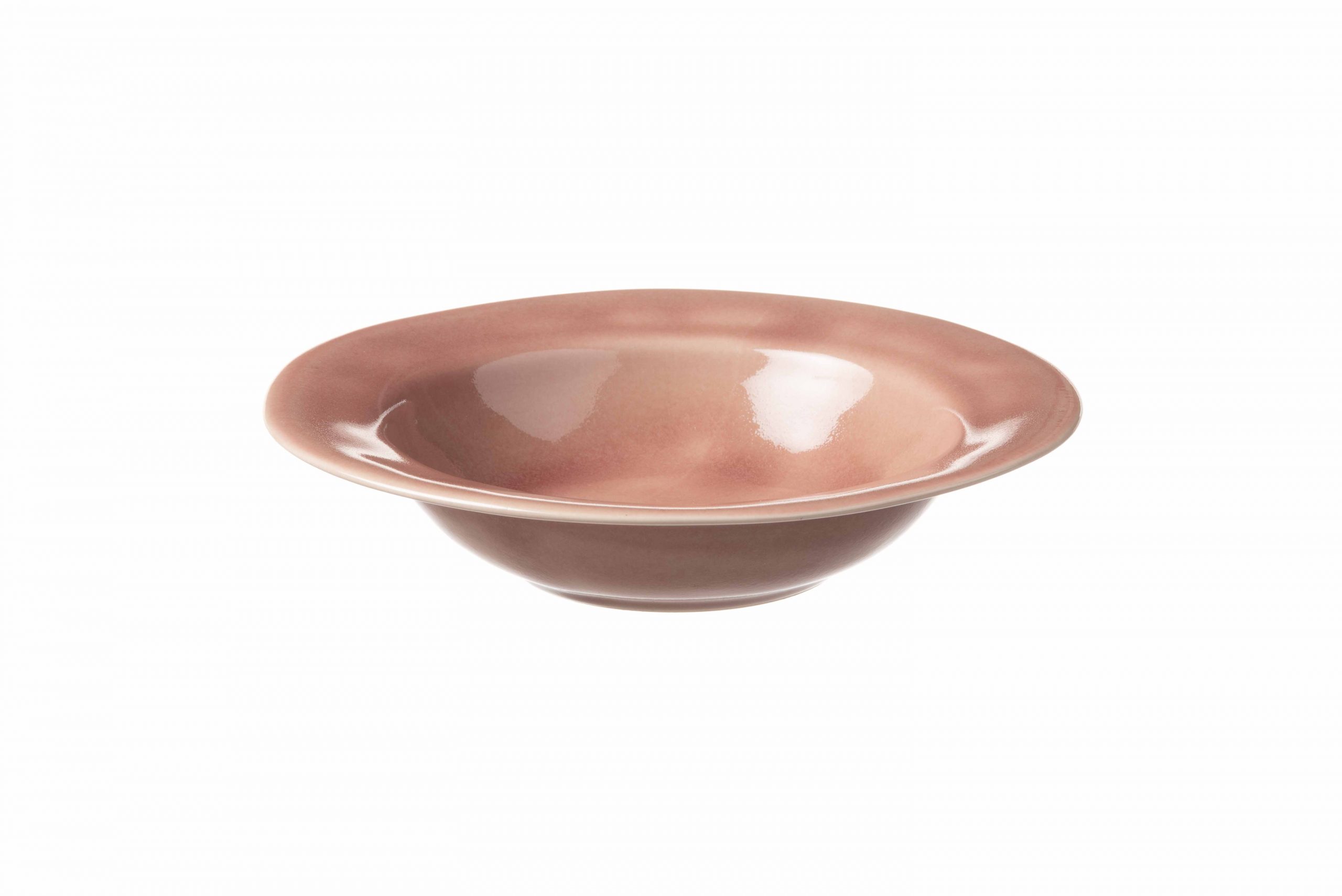Nosse Ceramic Studio Nosse Ceramics - Potter soepbord rose - 22.5 cm