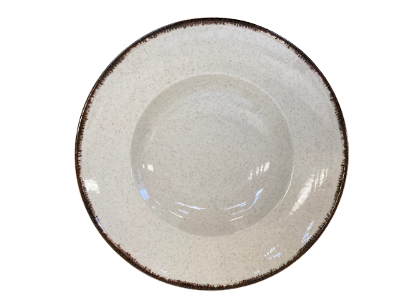 Kitchen Trend  Ocean pastabord crème - 27 cm
