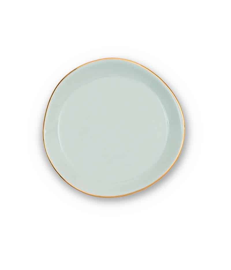 Urban Nature Culture  Good Morning gebaksbordje - celadon - 17 cm