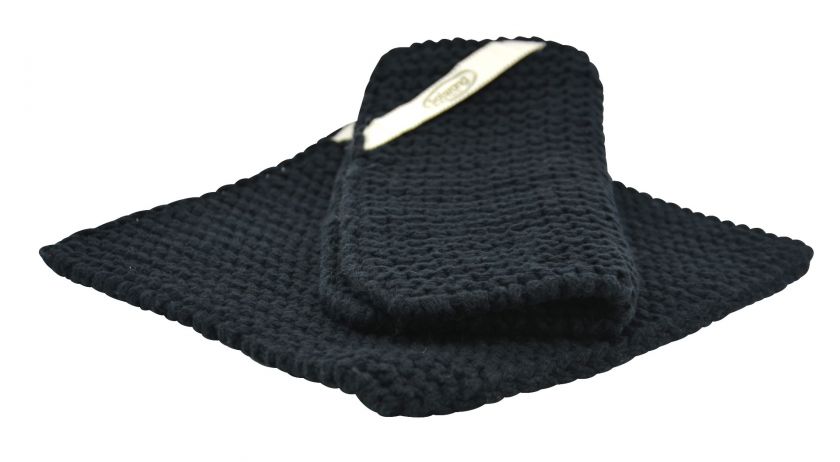 Solwang Design  pannenlappen - zwart