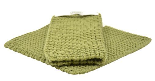 Solwang Design  pannenlappen - olijfgroen