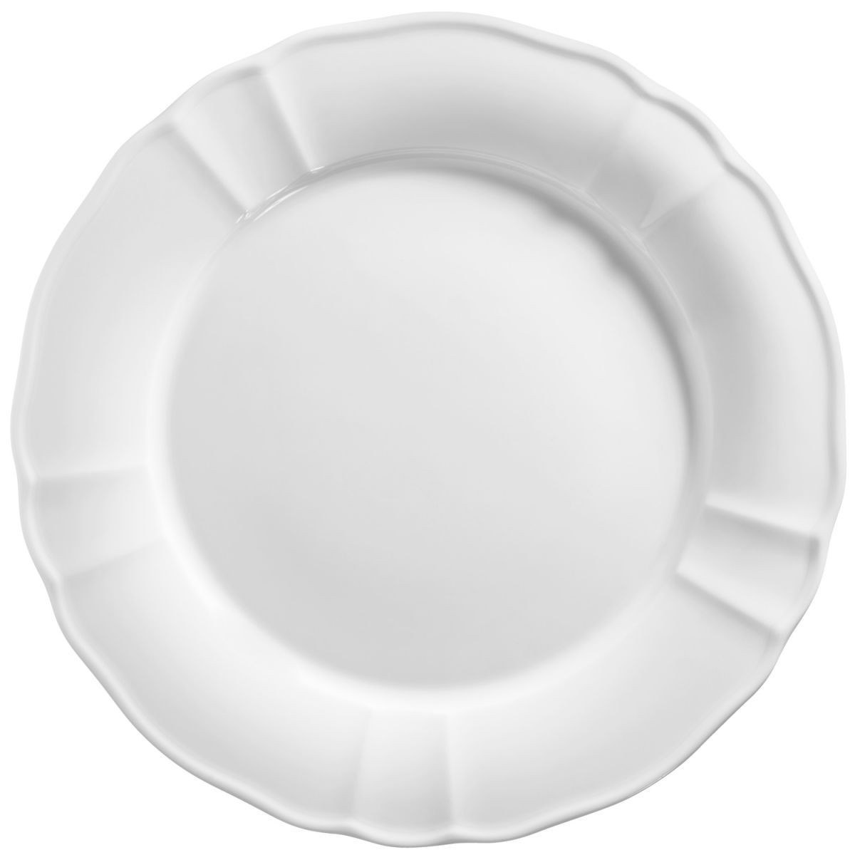Vega Plat bord Amely; 30 cm (Ø); wit; rond; 4 stuk / verpakking